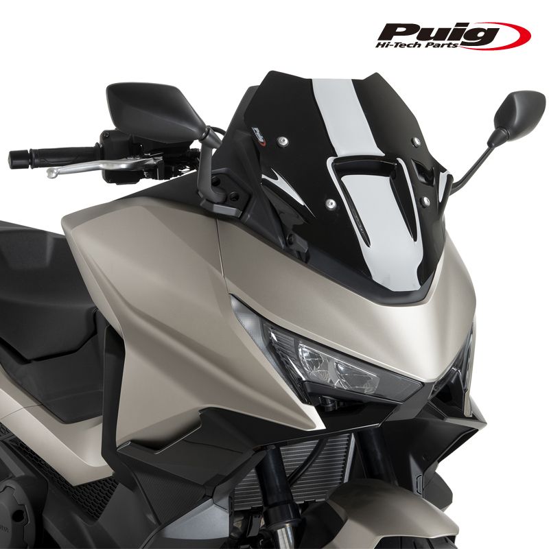 Puig 22583 N V TECH LINE SPORT BLACK HONDA FORZA 750 25 プーチ スクリーン カウル