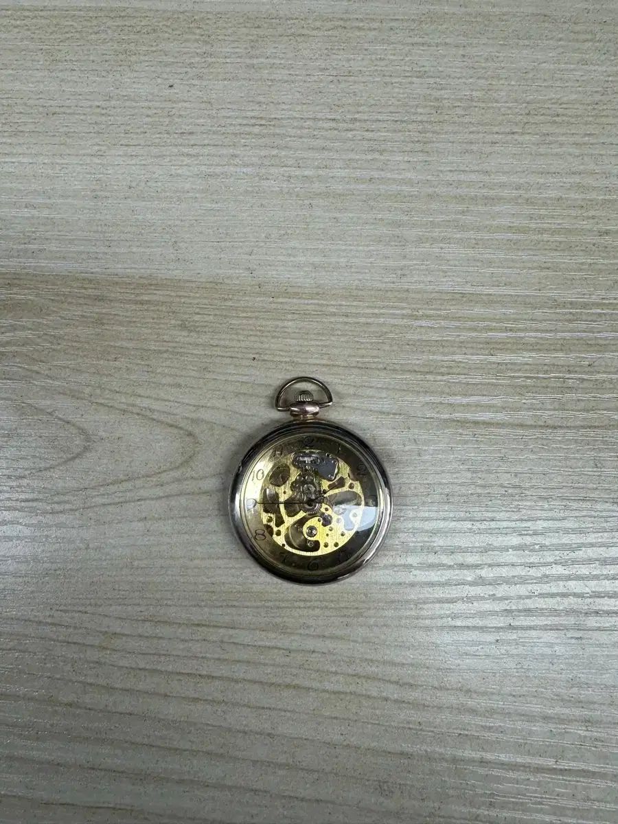 ポラリス スケルトン 手巻き 機械式 販売 懐中時計 47mm 出品