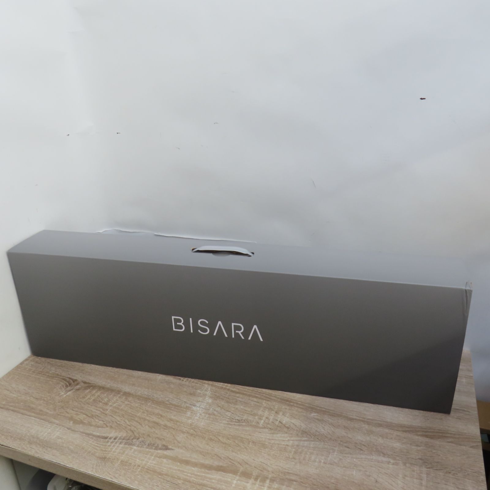 ♥展示品 quad クワッズ BISARA ハンズフリー スタンド ヘアドライヤー BSR 002 グレー 2025年製 QUADS 動作品