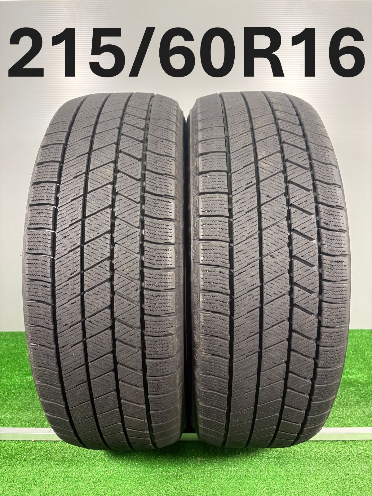 215 60 R 16 ブリヂストン VRX 3 製 2本 冬 タイヤ スタッドレス TA 847
