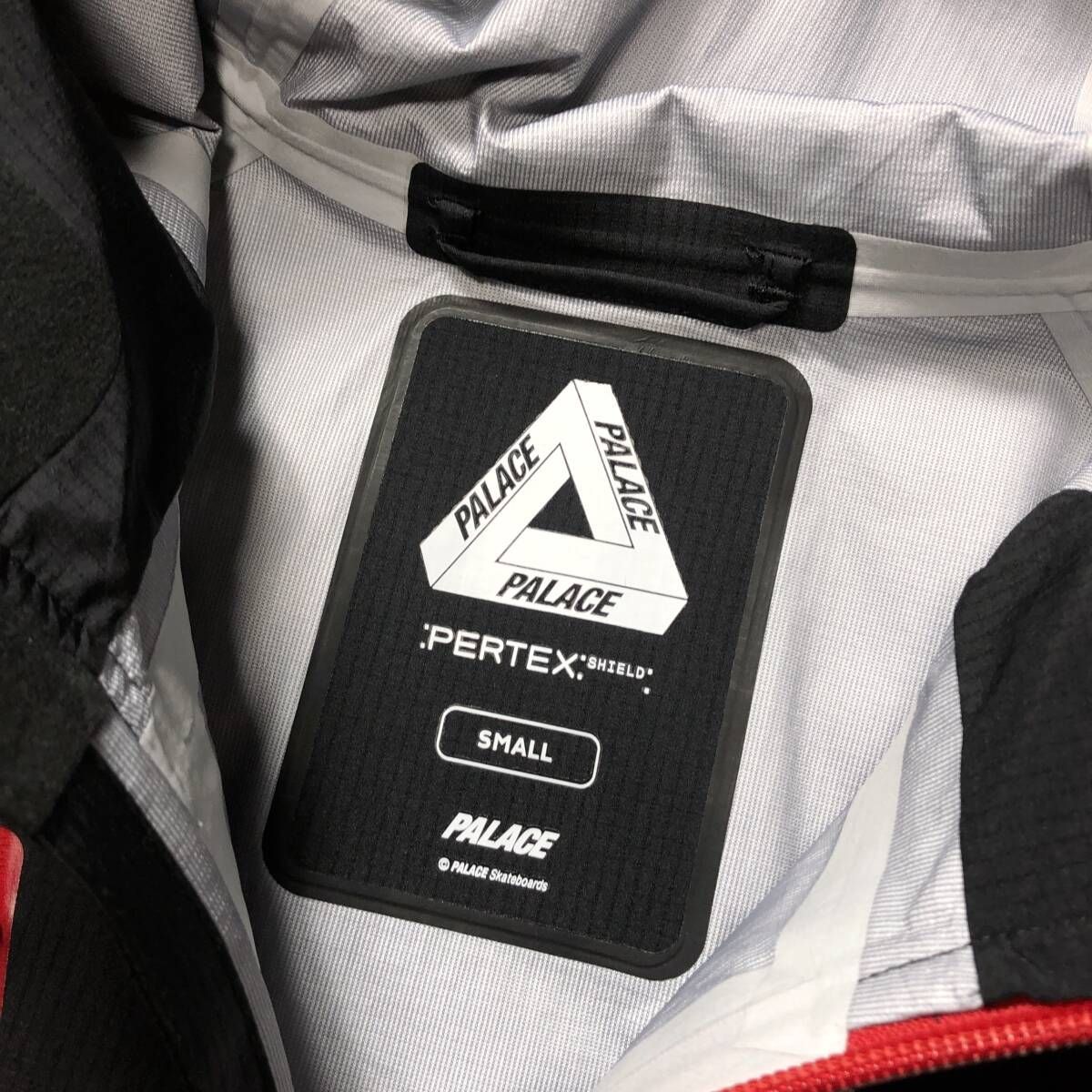 GQ4245◇PALACE：PERTEX 3L ARMOR JACKET◇S◇ブラック系 定価 79,800 