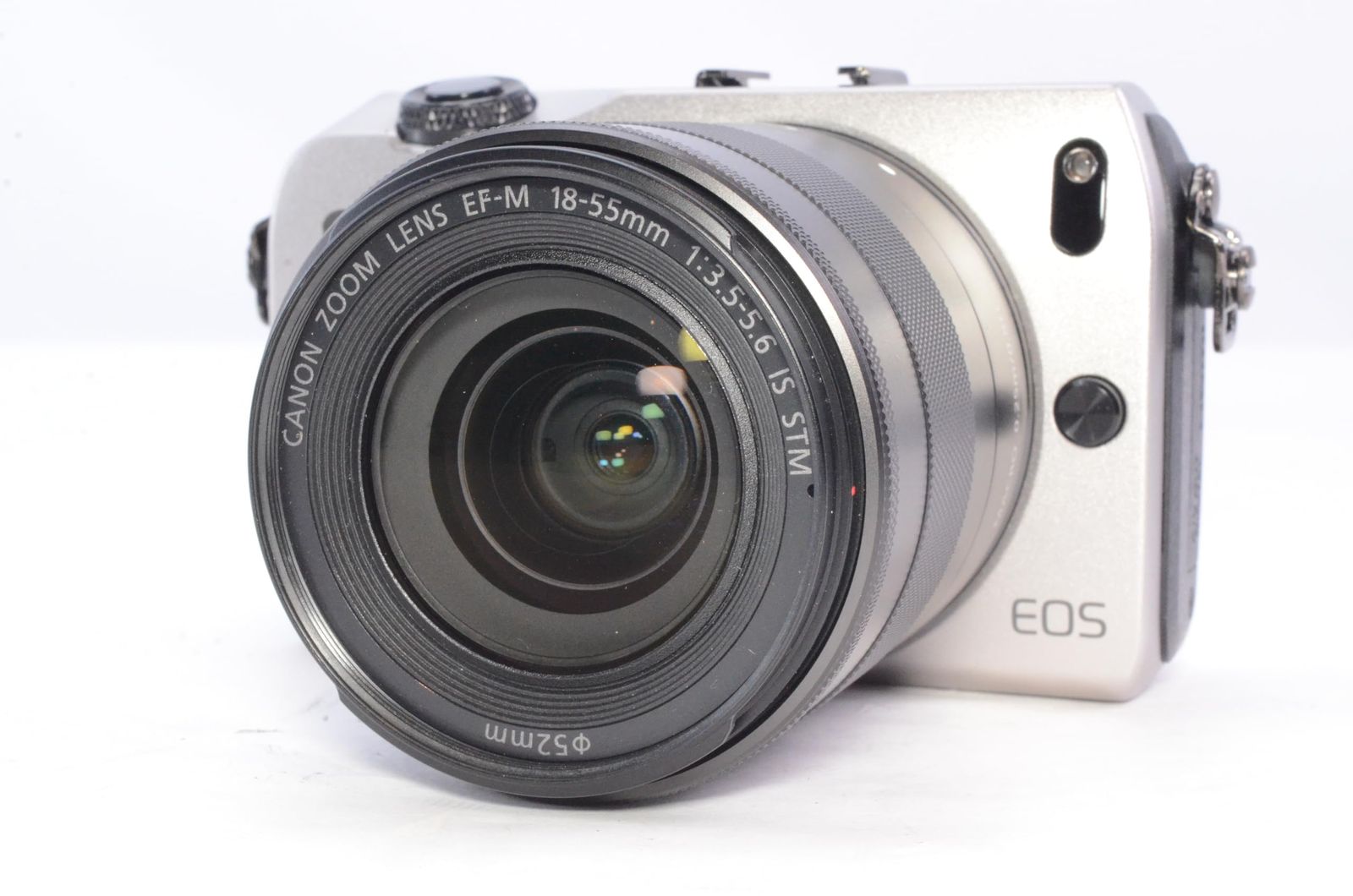 元箱 使用説明書付き Canon キャノン OS M レンズキット シルバー EF 18 55 mm F 3 5 6 IS STM付属