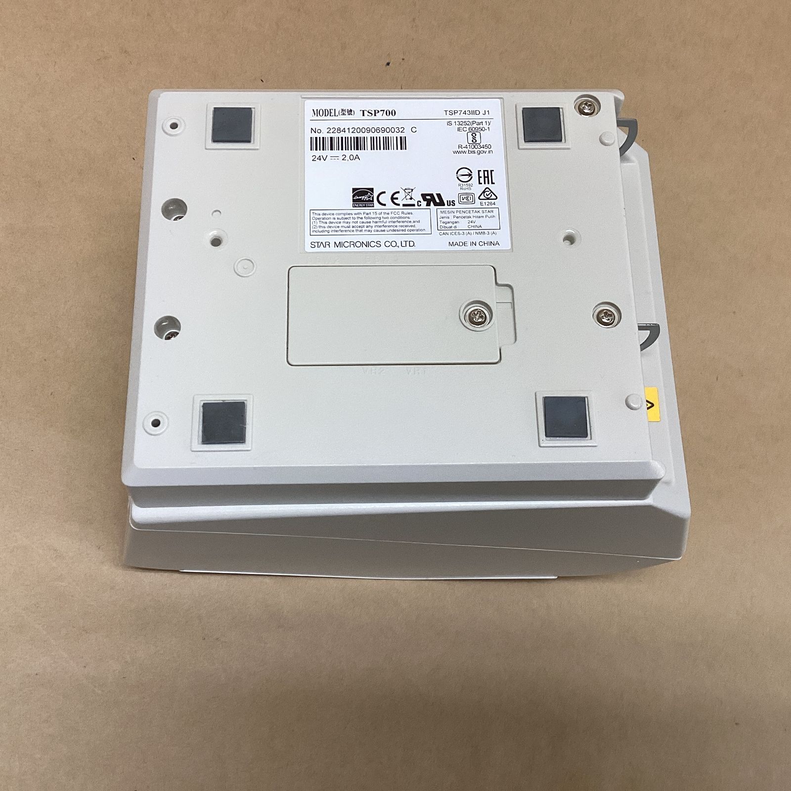  STAR サーマルプリンター TSP 700 レシート ラベル対応 RS 232 C シリアル ロール その他 プリンター 複合機本体