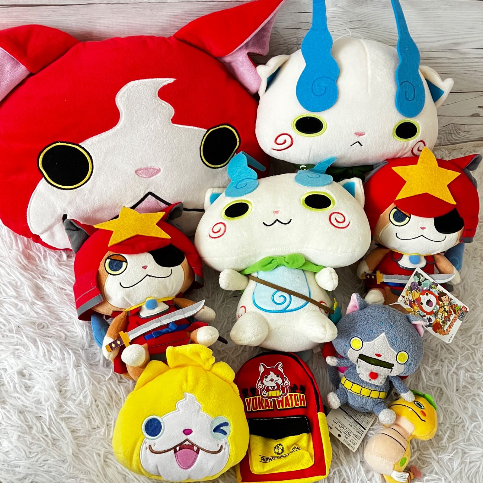 妖怪ウォッチ ぬいぐるみ 9点セット ジバニャン コマさん セット 大量