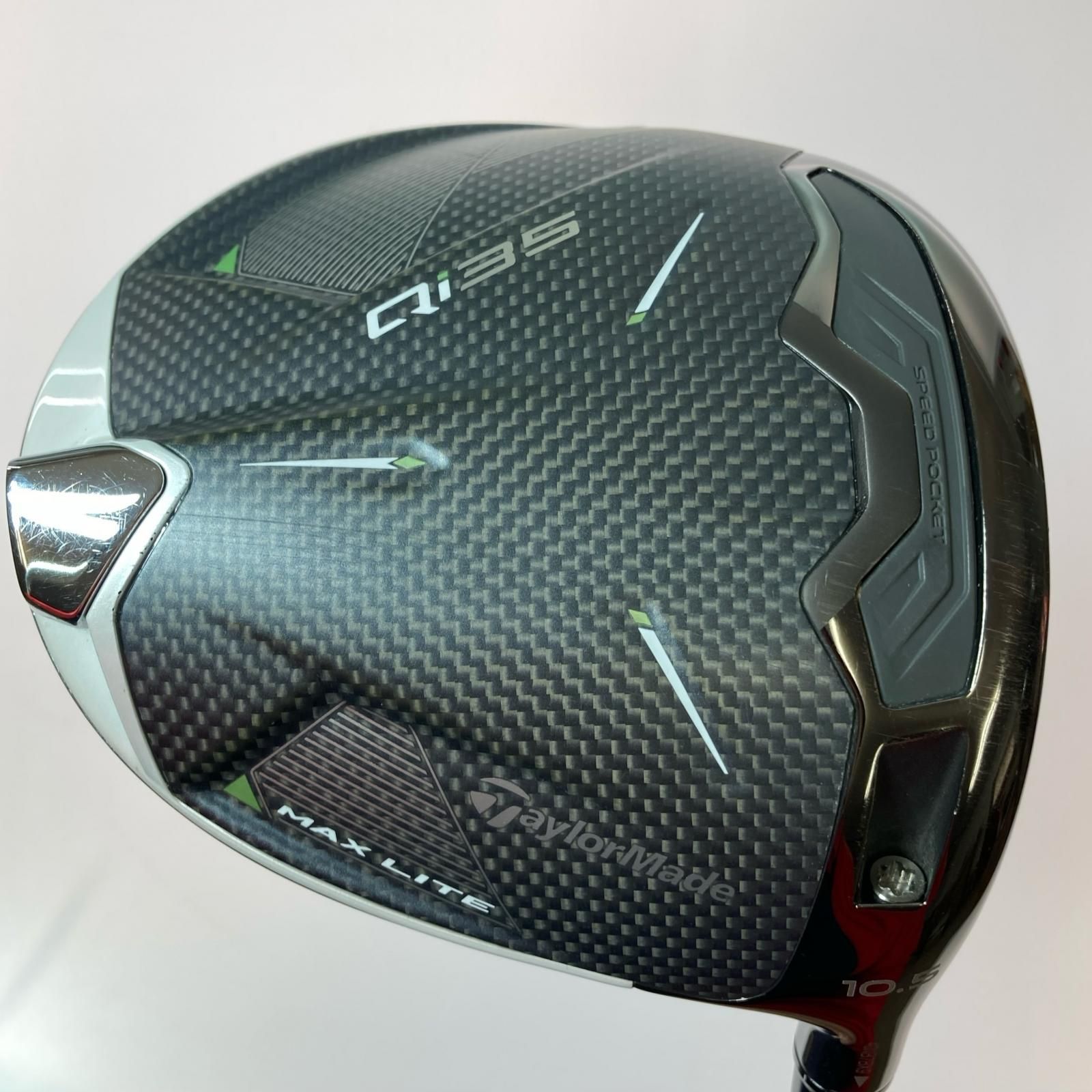 TaylorMade テーラーメイド Qi 35 1 W 10.5° ドライバー AiR Speeder R カバー付