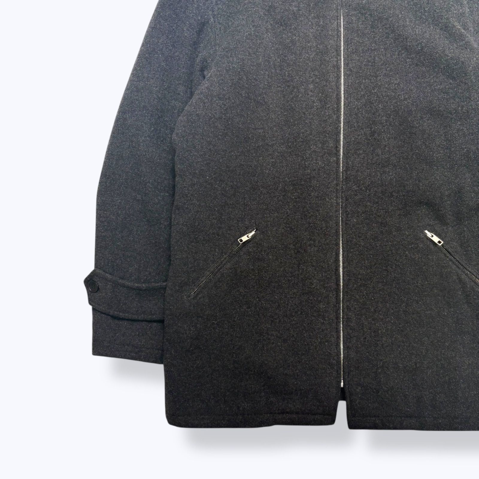 ジャケット・アウター agnes b homme melton wool jacket 90s 90's agnes b jacket made in France