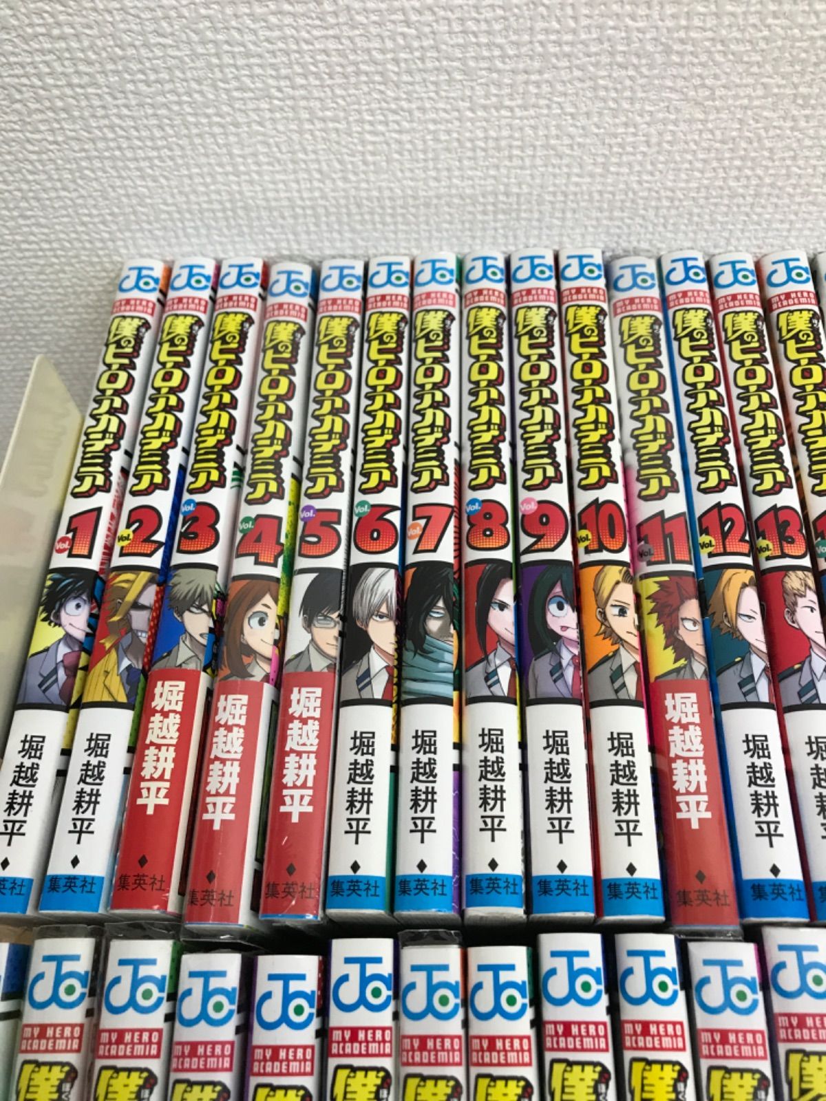 ☆①【未開封13冊】 僕のヒーローアカデミア 1～42巻＋関連本2冊 計44