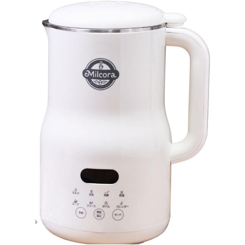 メーカー Milcora ミルコラ 豆乳メーカー コンパクトで 多彩メニュー対応 ヘルシー手作り豆乳