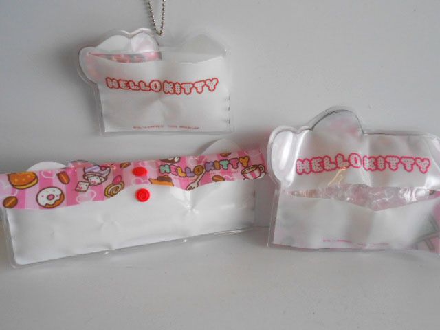 ♯Kom28EzキティHELLO KITTYダイカットグッズコレクション全6種 ♯Kom28EzキティHELLO KITTYダイカットグッズコレクション全6種