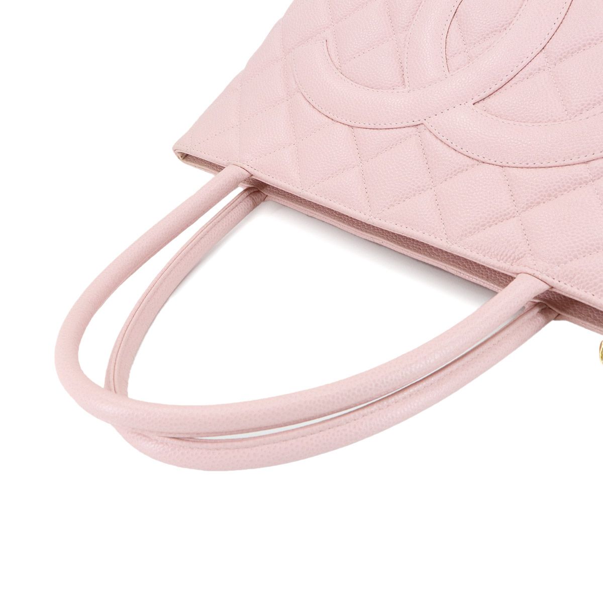 新品同様 シャネル CHANEL 復刻トート バッグ キャビアスキン