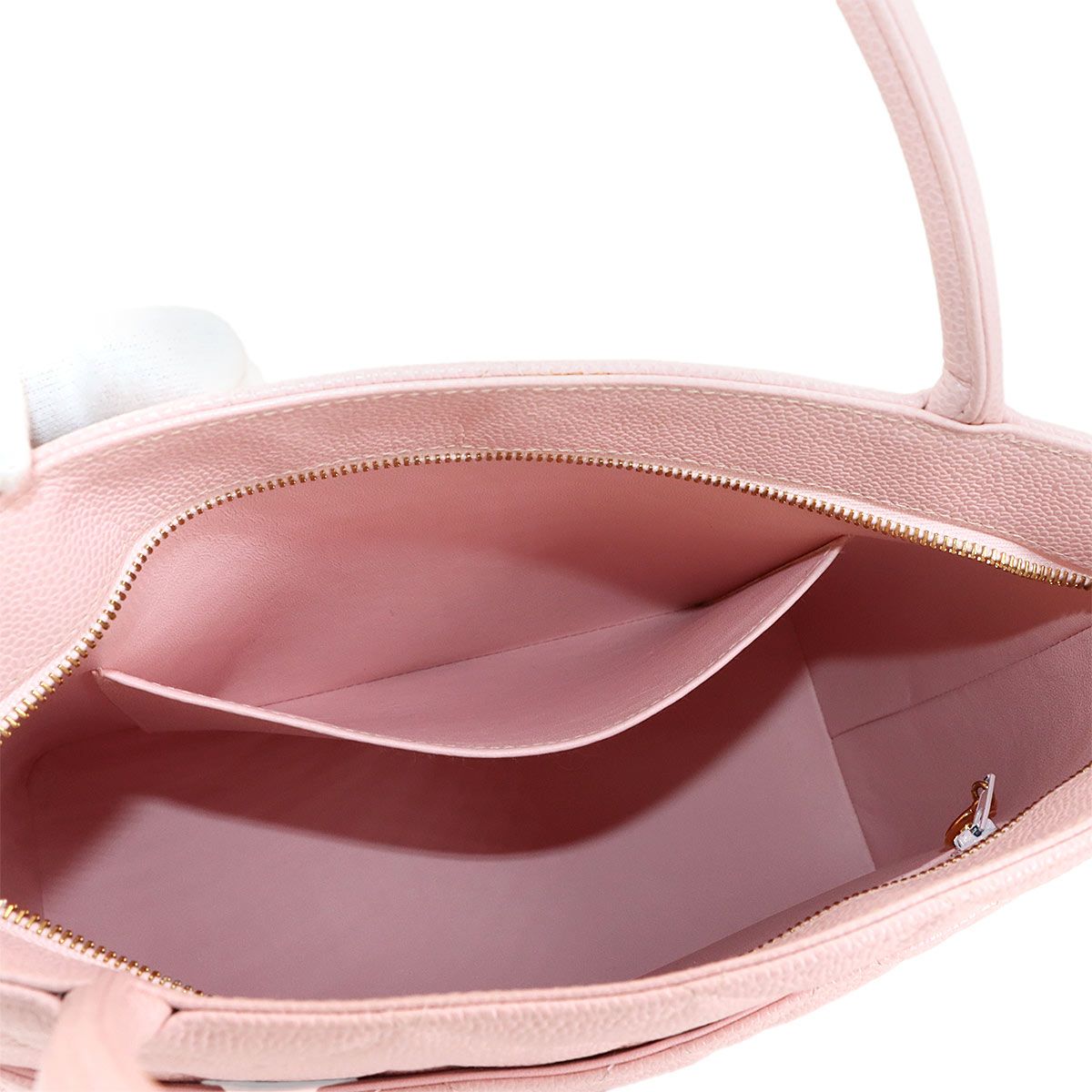 新品同様 シャネル CHANEL 復刻トート バッグ キャビアスキン