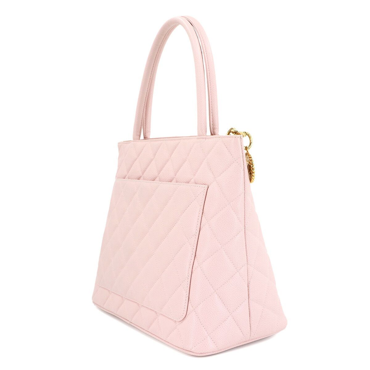 新品同様 シャネル CHANEL 復刻トート バッグ キャビアスキン