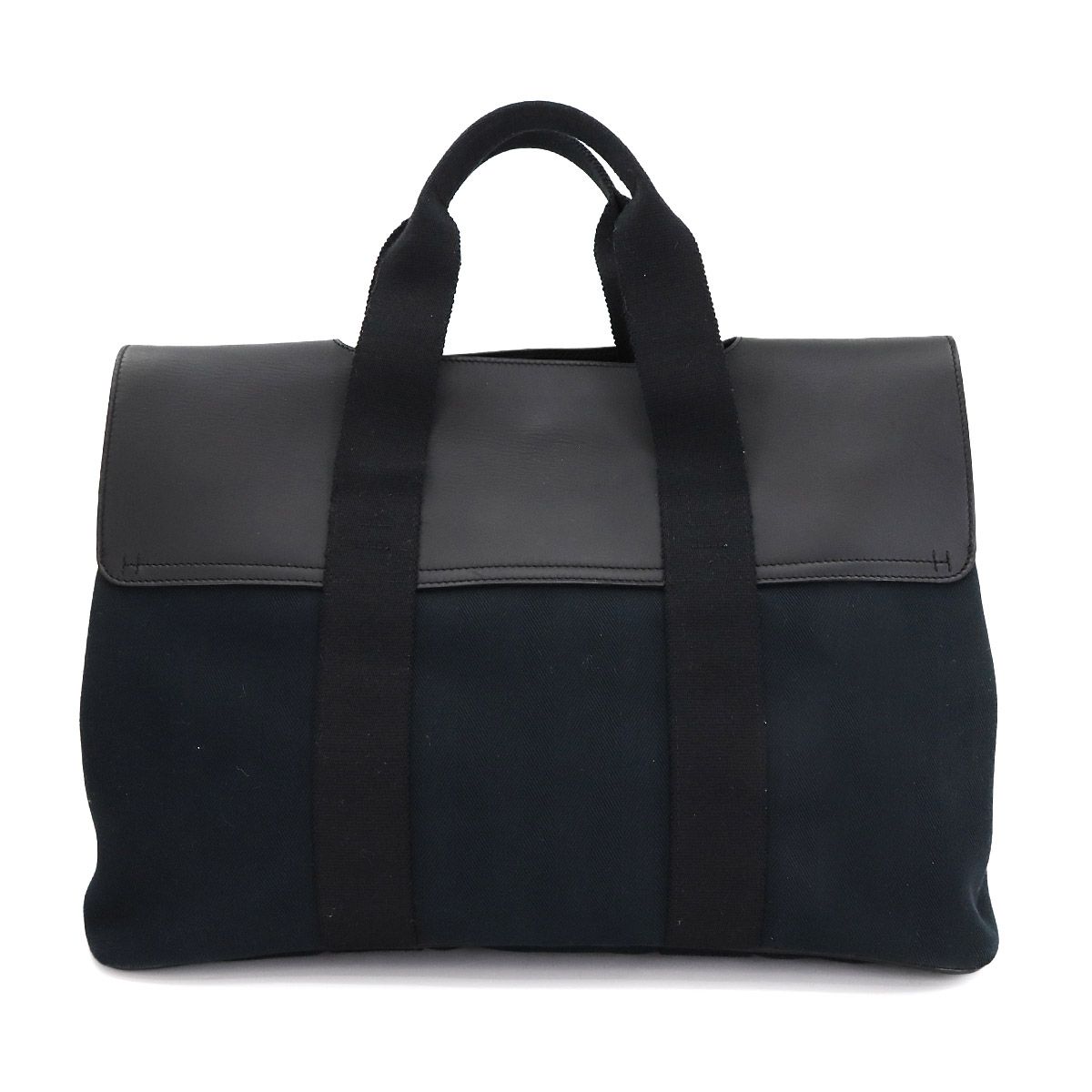 新品同様 エルメス HERMES ヴァルパライソ MM ハンド バッグ トワル