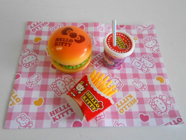 ♯Kpm28DDハローキティまちのハンバーガーやさん全1種 - メルカリ