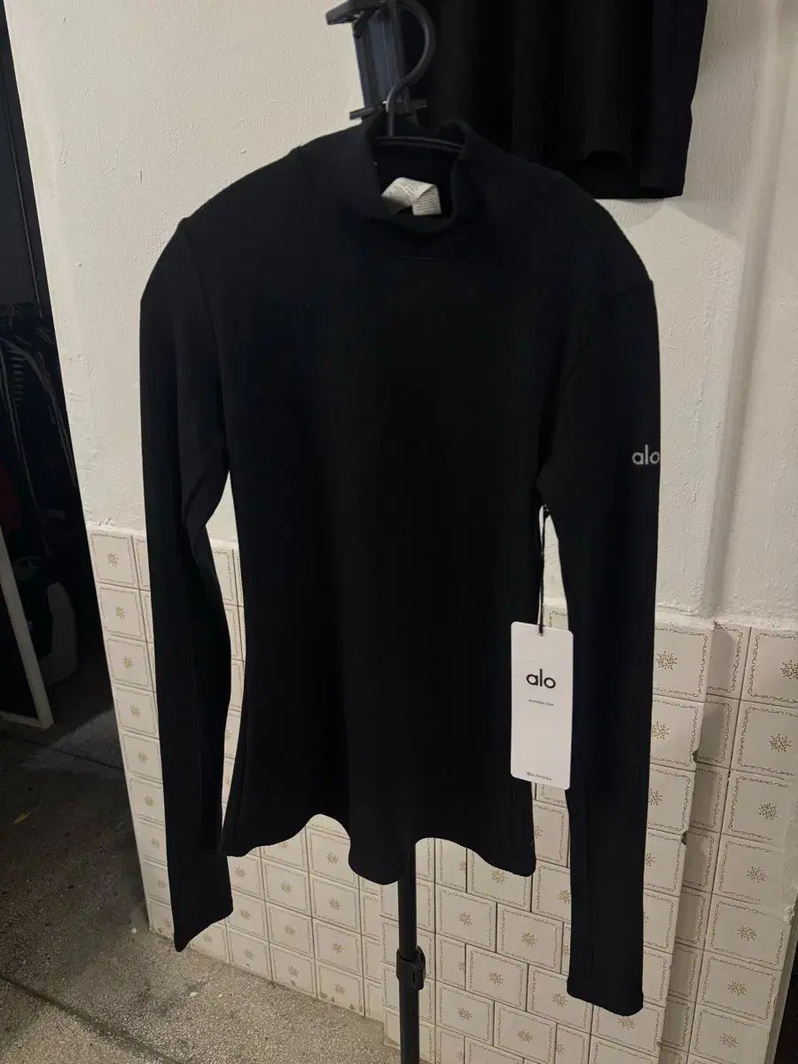 アロヨガ 長袖Tシャツ リブTシャツ xs