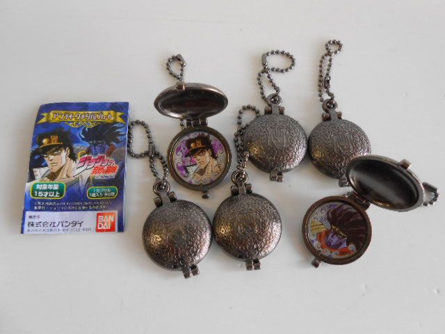 ♯Kdr18HZジョジョの奇妙な冒険アンティークメタルプレート全6種 ♯Kdr18HZジョジョの奇妙な冒険アンティークメタルプレート全6種