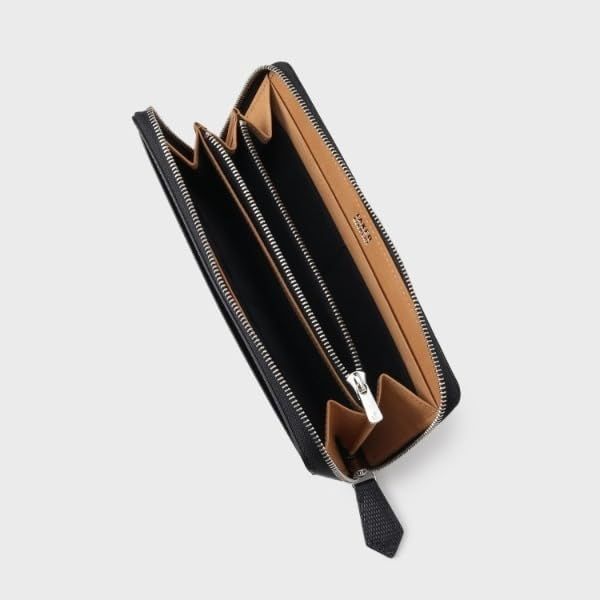 レザー ラウンドファスナー長財布