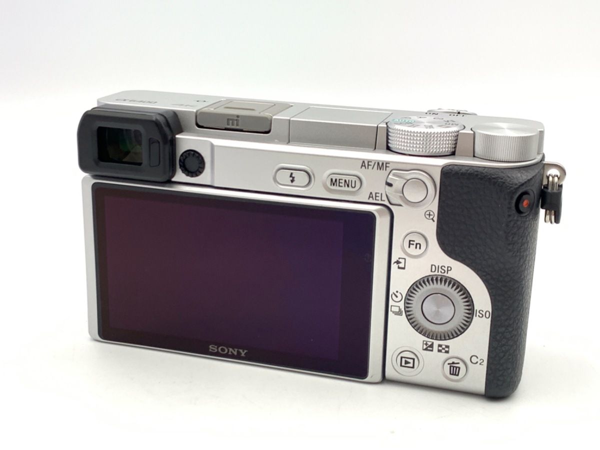 並品 ソニー α6400 ボディ シルバー ILCE 6400 S