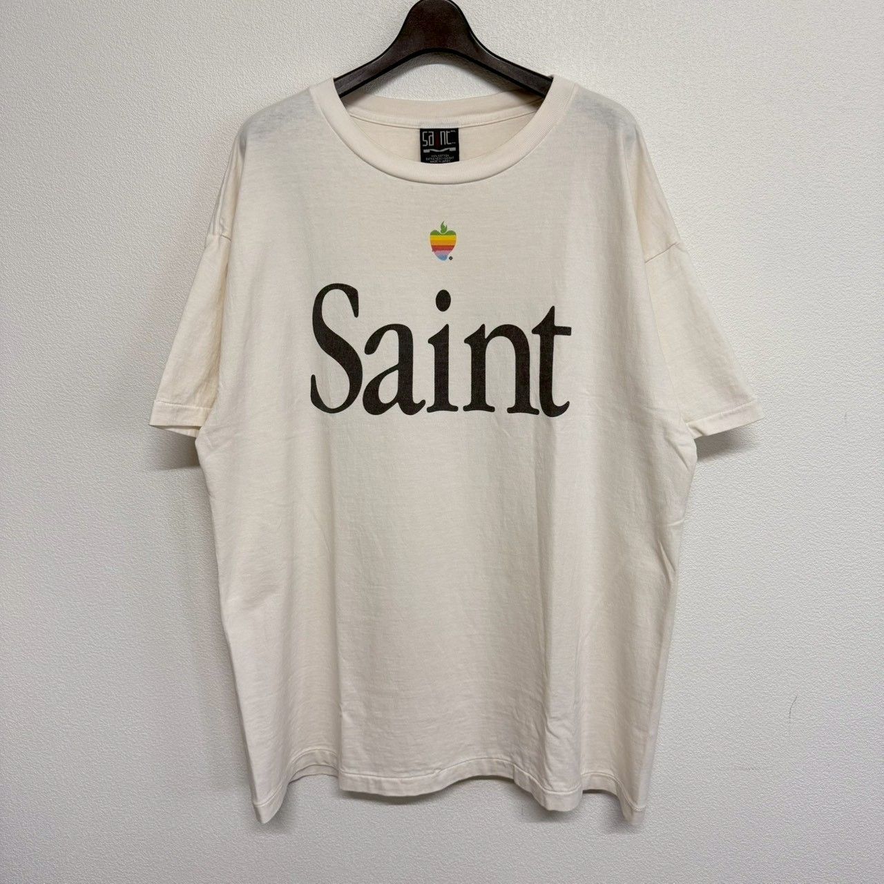 SAINT Mxxxxxx apple Heart Saint セントマイケル 虹色 リンゴ 白