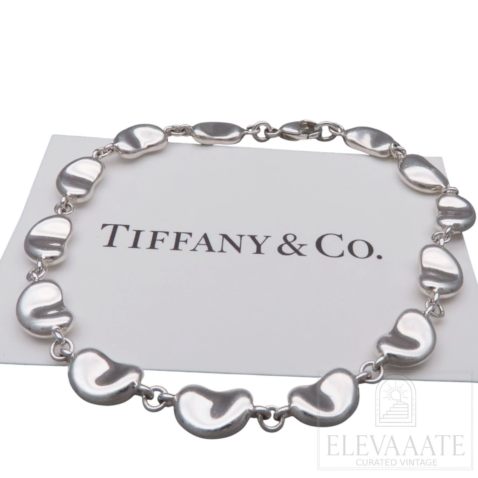 希少 美品 Tiffany&Co. ティファニー 13P ビーン シルバー 