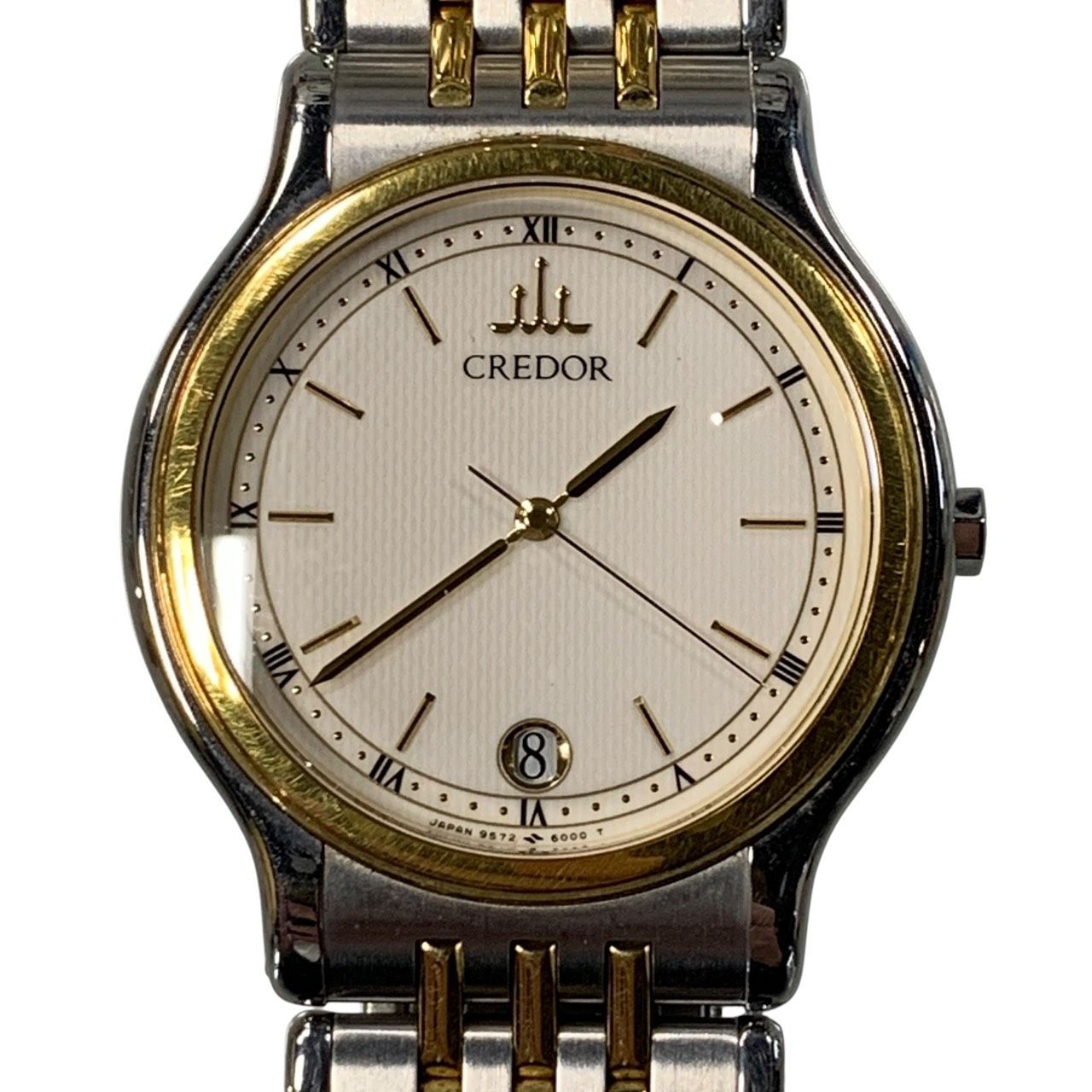 ♪3605 SEIKO セイコー クレドール 18KT クォーツ ウォッチ 腕時計