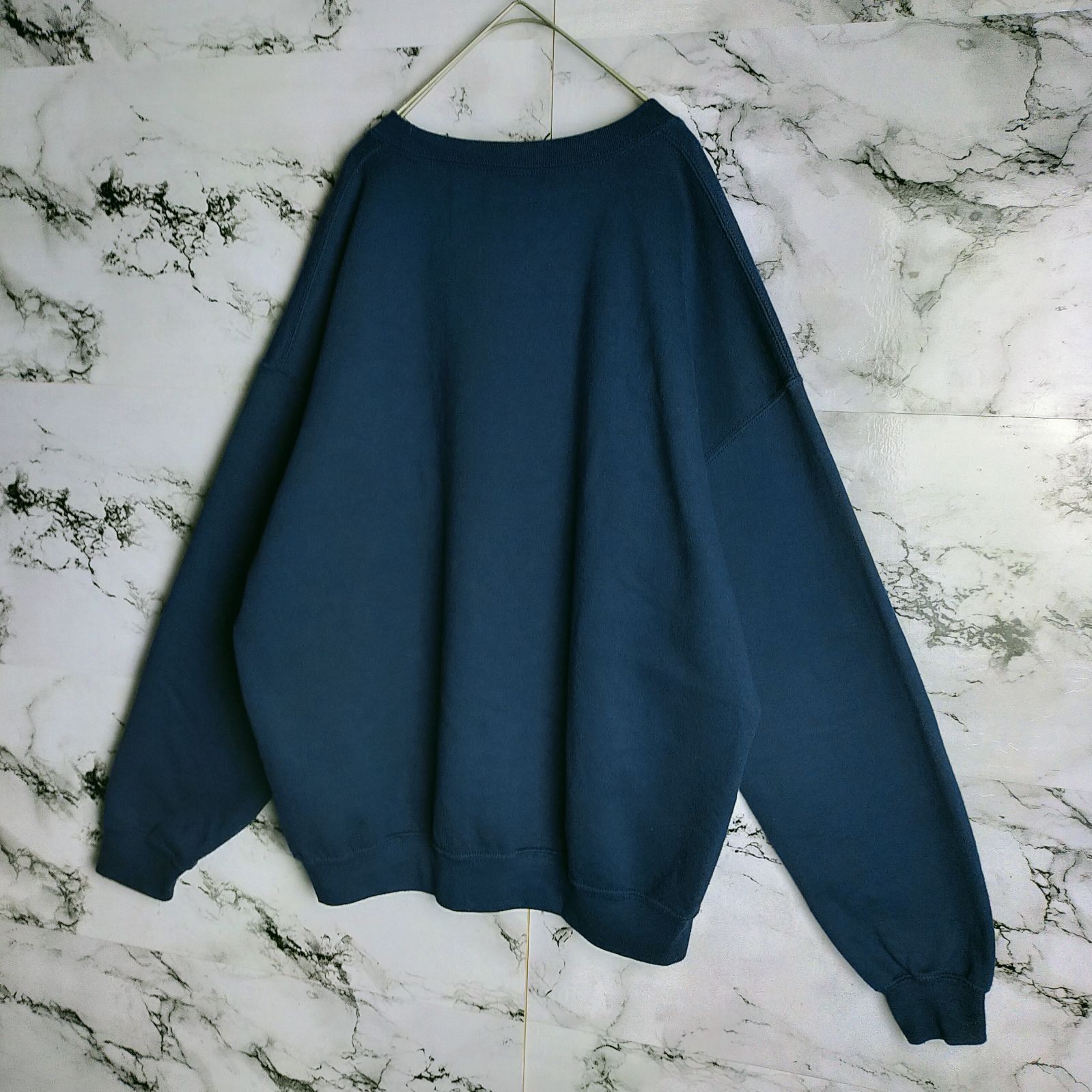 希少】Creek Angler's Device Lサイズ☆ロゴ スウェット 紺 釣り