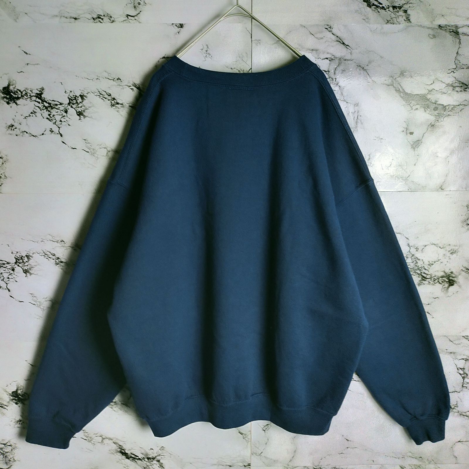 希少】Creek Angler's Device Lサイズ☆ロゴ スウェット 紺 釣り