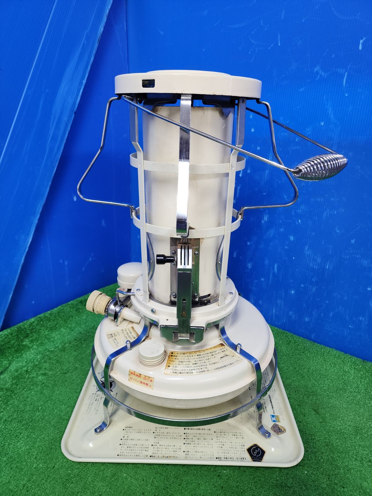 V82☆アラジン石油ストーブ・J380004芯上下対流型・4L・動作品・保証