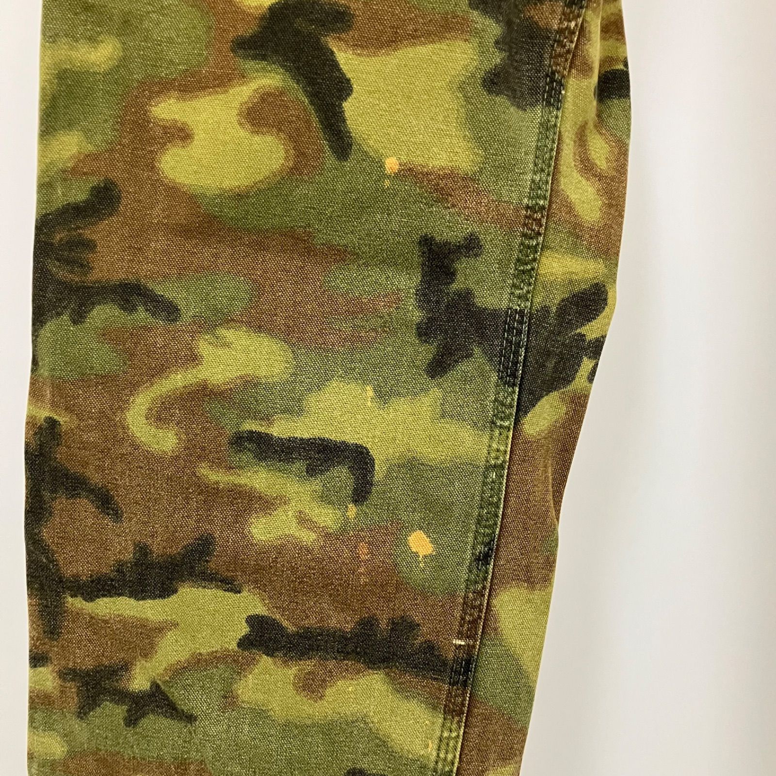 CC3 SASSAFRAS ササフラス カモパンツ 迷彩デニム コットン Lサイズ