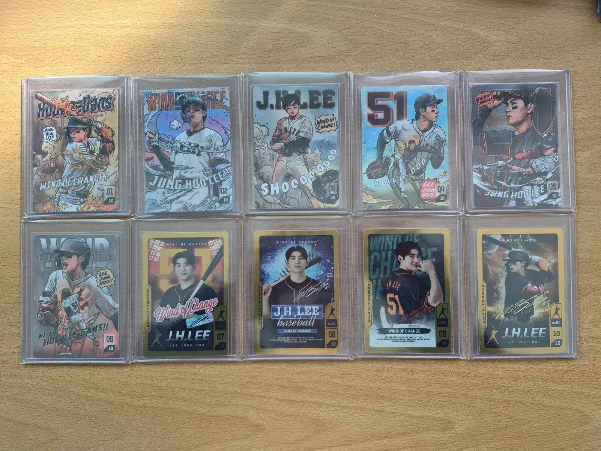 李政厚 イ ジョンフ ぺペロ トレカ フルセット