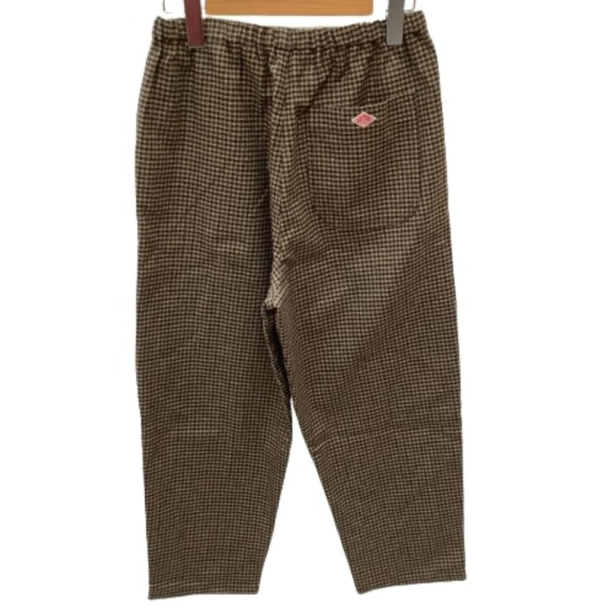 ♪♪DANTON ダントン レディース イージーパンツ チェック SIZE 36 ブラウン ウインドブレーカー その他 