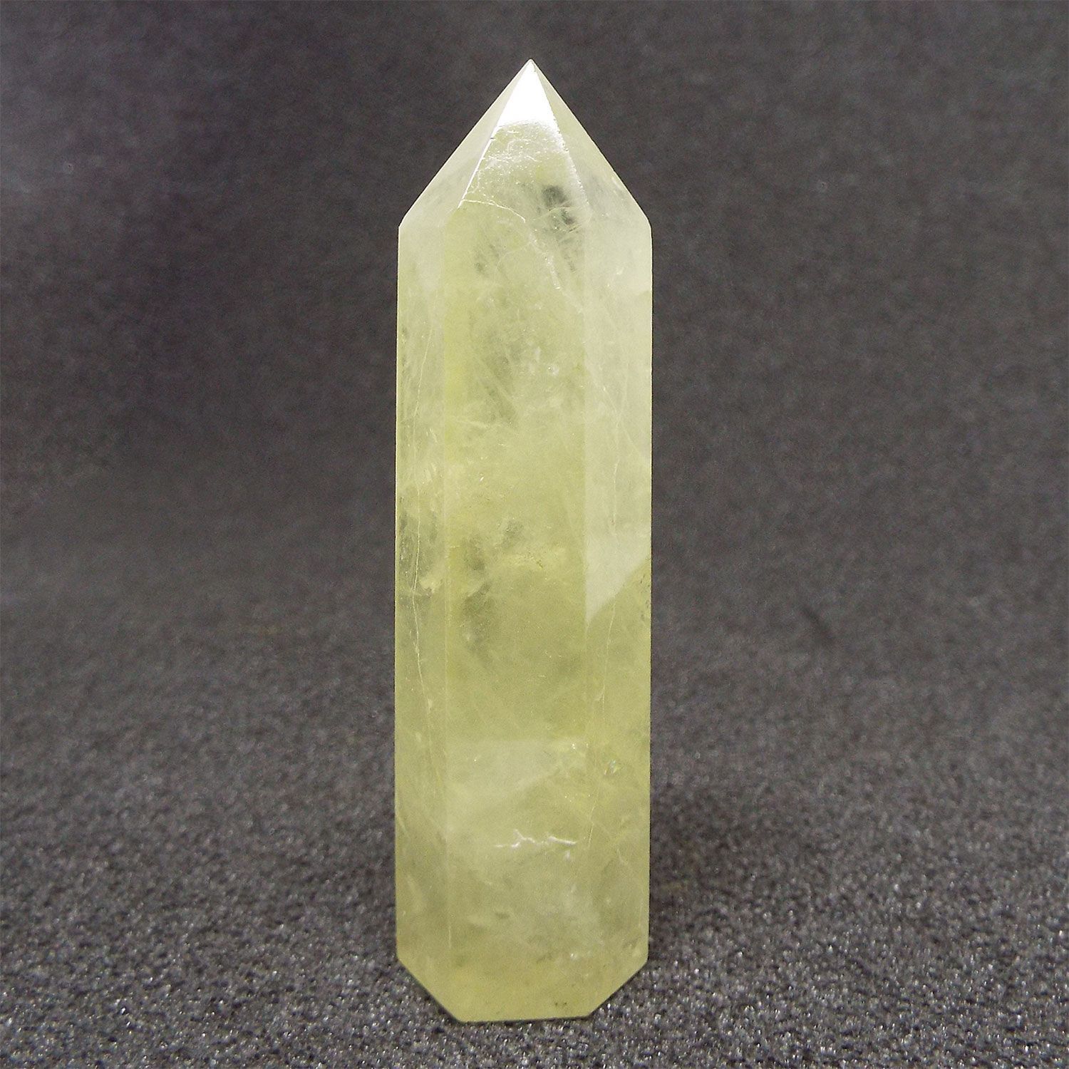 天然石 シトリン 黄水晶 六角柱 ポイント 原石 パワーストーン