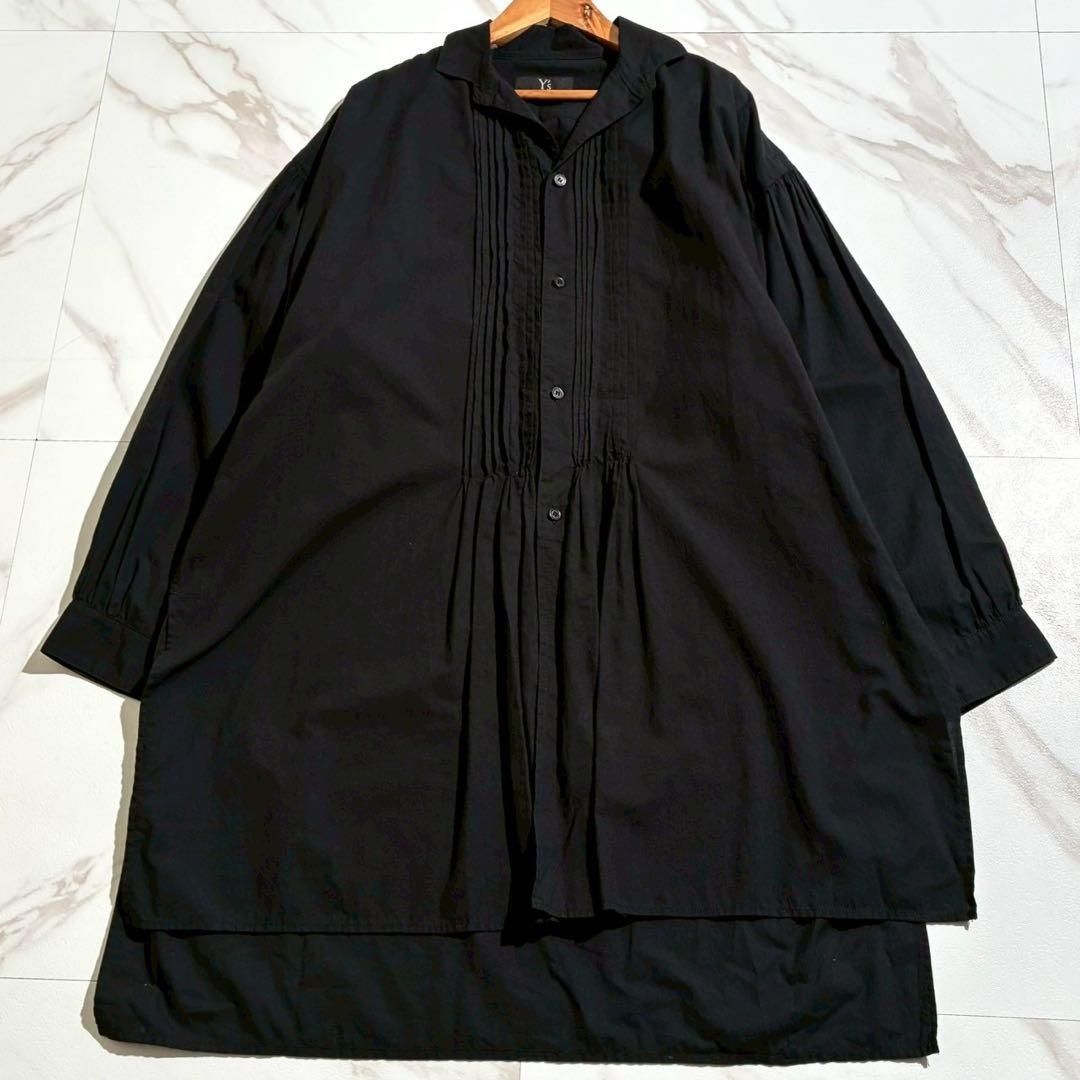 極美品 Y's ワイズ Yohji Yamamoto ヨウジヤマモト プリーツ加工