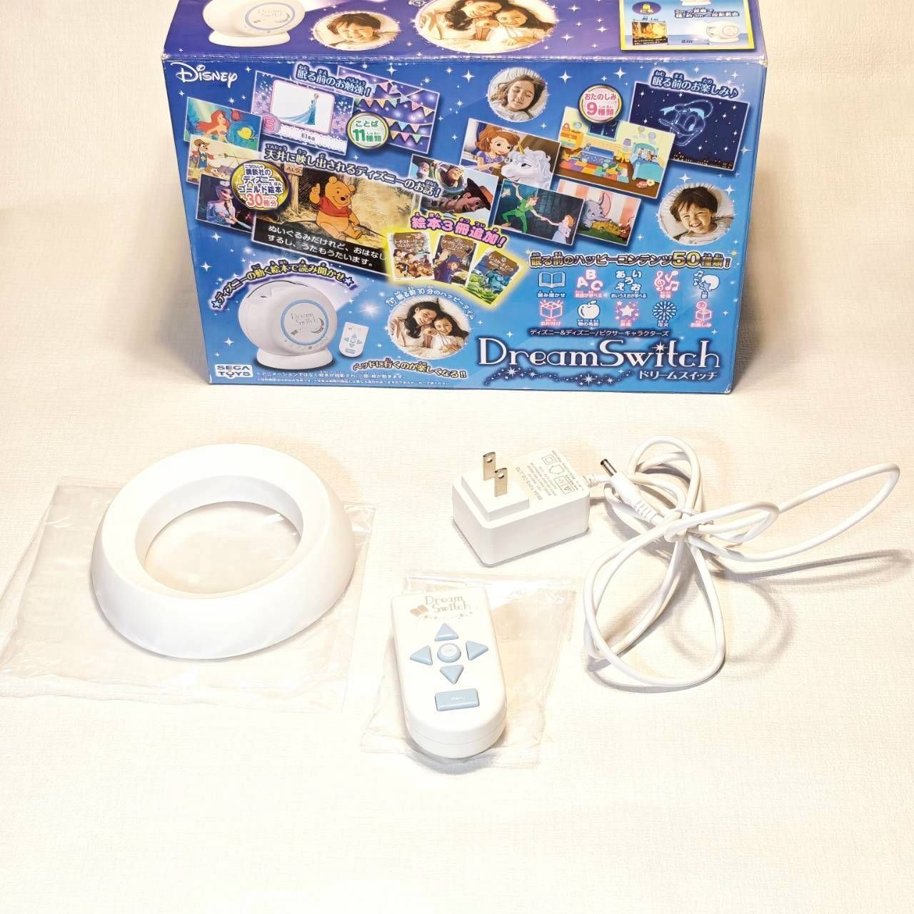 ほぼ未使用】Dream Switch ドリームスイッチ ディズニー版／絵本30話