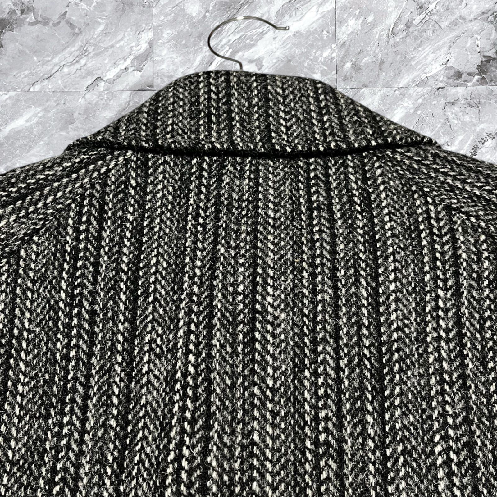 極美品 EDIFICE Belesto エディフィス Harris Tweed ハリスツイード 極