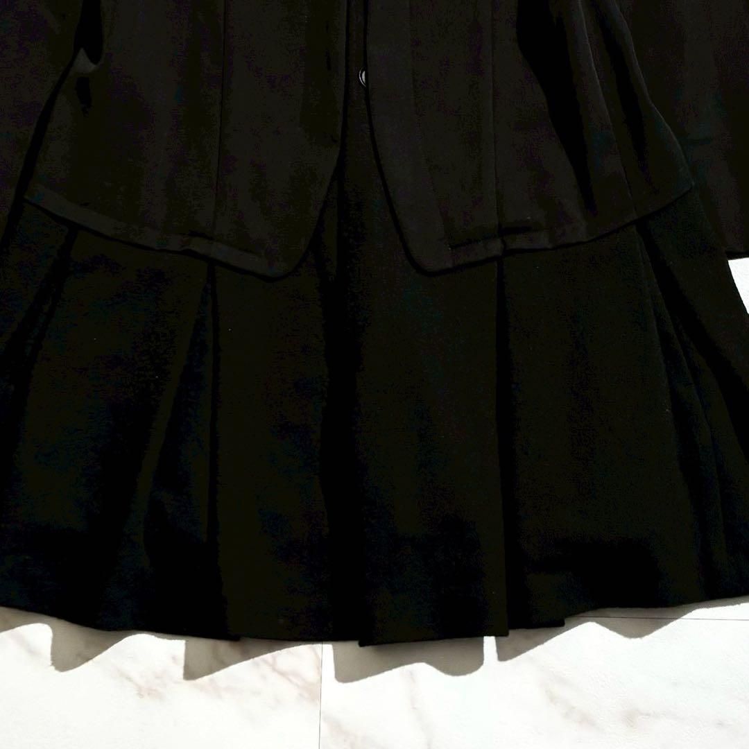 Y's layered jacket wool Gabardine Black - メルカリ