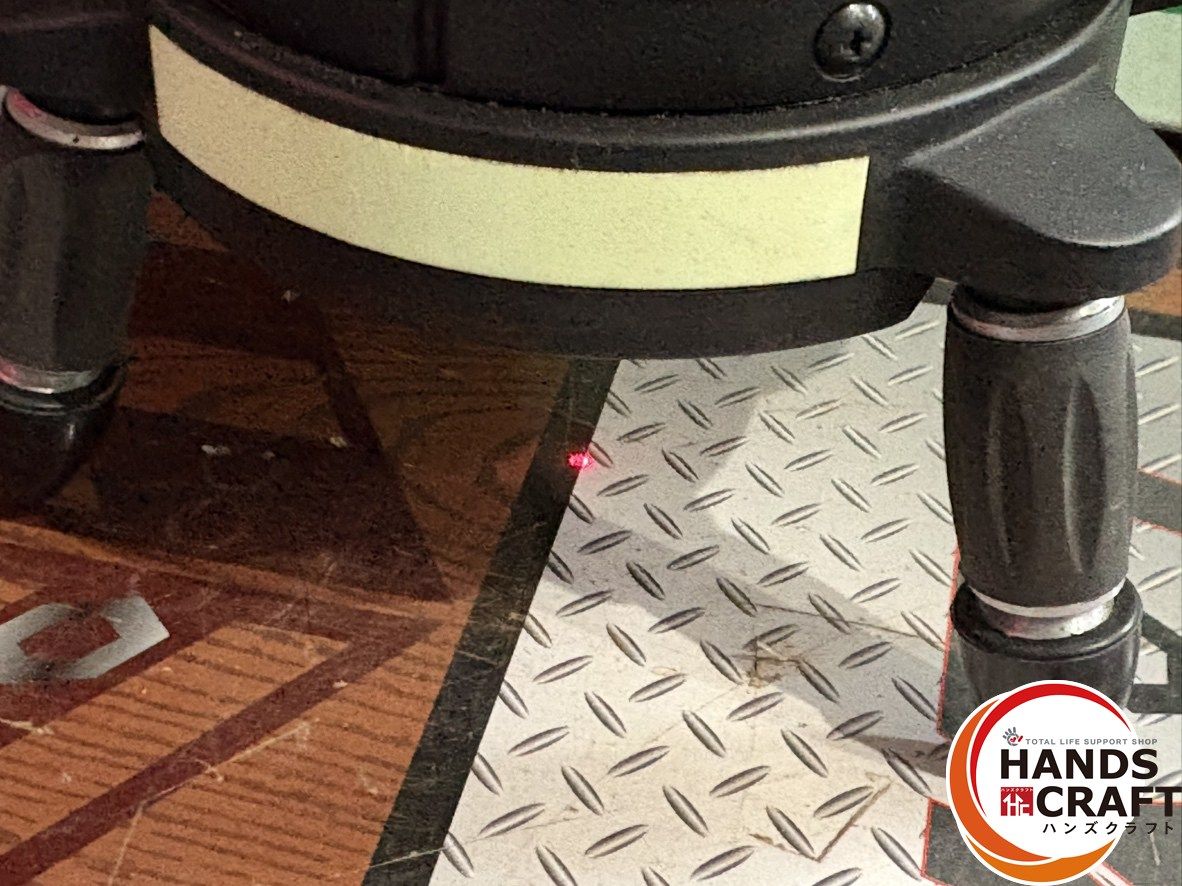 墨出し器 未校正の為