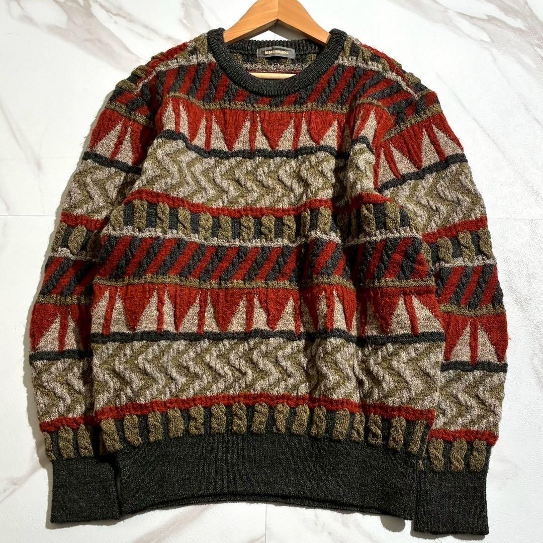極美品 ISSEY MIYAKE イッセイミヤケ 筆タグ 1980s 1980年代