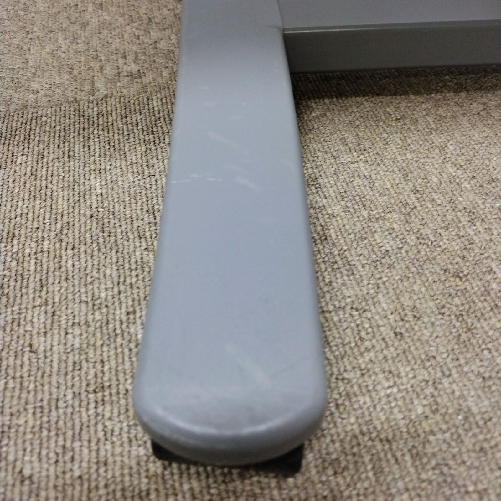 OT-14696 パラマウントベッド KF-1920 サイドテーブル ベッドサイドテーブル 介護テーブル 高さ調節可 天板 アイボリー 在宅介護 福祉用具 介護用品 洗浄 消毒済 介護