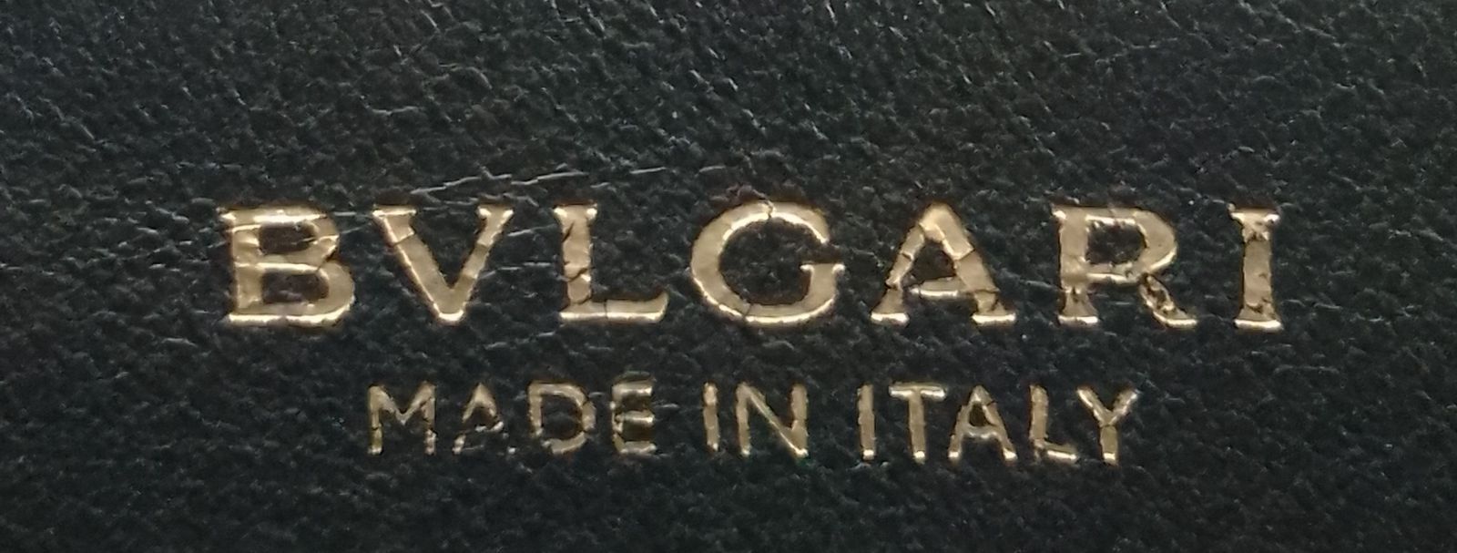 APP03 ブルガリ 美品 サークルロゴ L字ファスナー長財布 箱付き