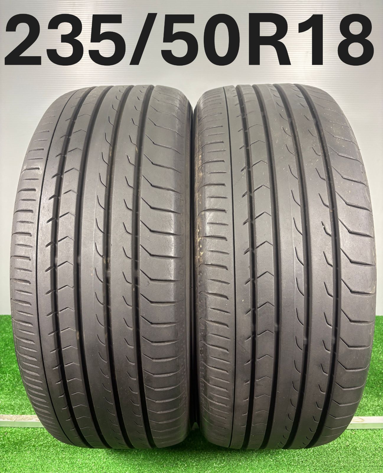 235 50 R 18 ヨコハマ RV 03 製 2本 夏 タイヤ ノーマル TA 860