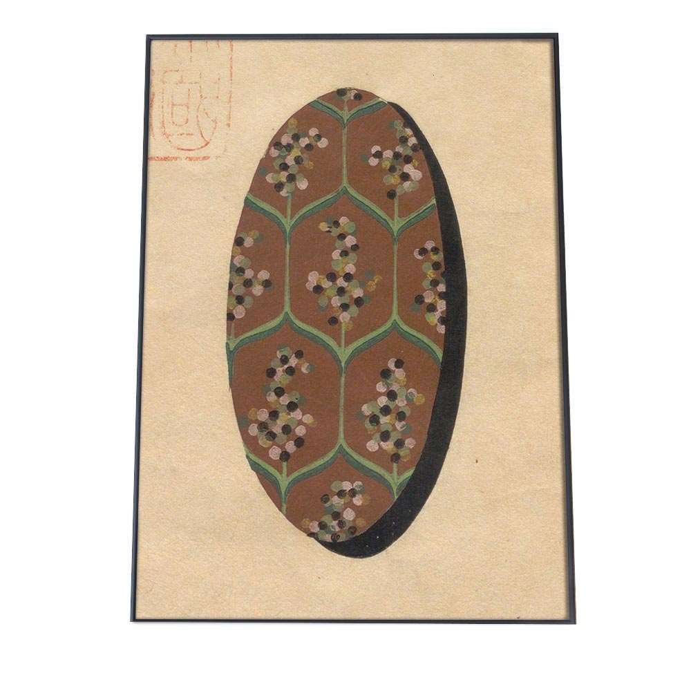 A 約84 x 119 cm bn poster 836 和風 レトロ ビンテージ風 クラシック アンティーク ノスタルジック ポスター 日本和柄 日本 伝統 旅館 古民家 和室 古典 大正ロマン 縦