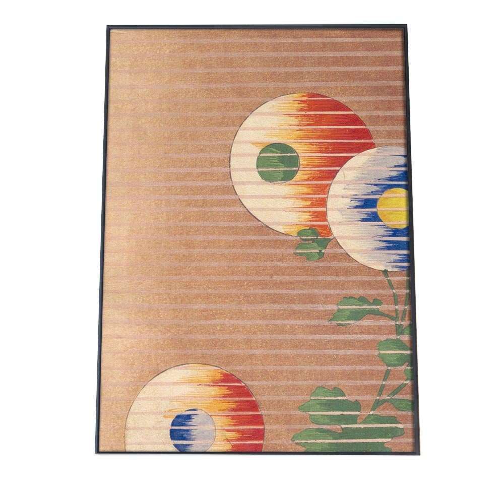 A 約59 x 84 cm bn-poster-837 和風 レトロ ビンテージ風 クラシック アンティーク ノスタルジック ポスター 日本和柄 日本 伝統 旅館 古民家 和室 古典 大正ロマン 縦