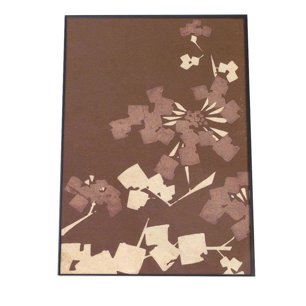 A 約42 x 59 cm bn poster 844 和風 レトロ ビンテージ風 クラシック アンティーク ノスタルジック ポスター 日本和柄 日本 伝統 旅館 古民家 和室 古典 大正ロマン 縦