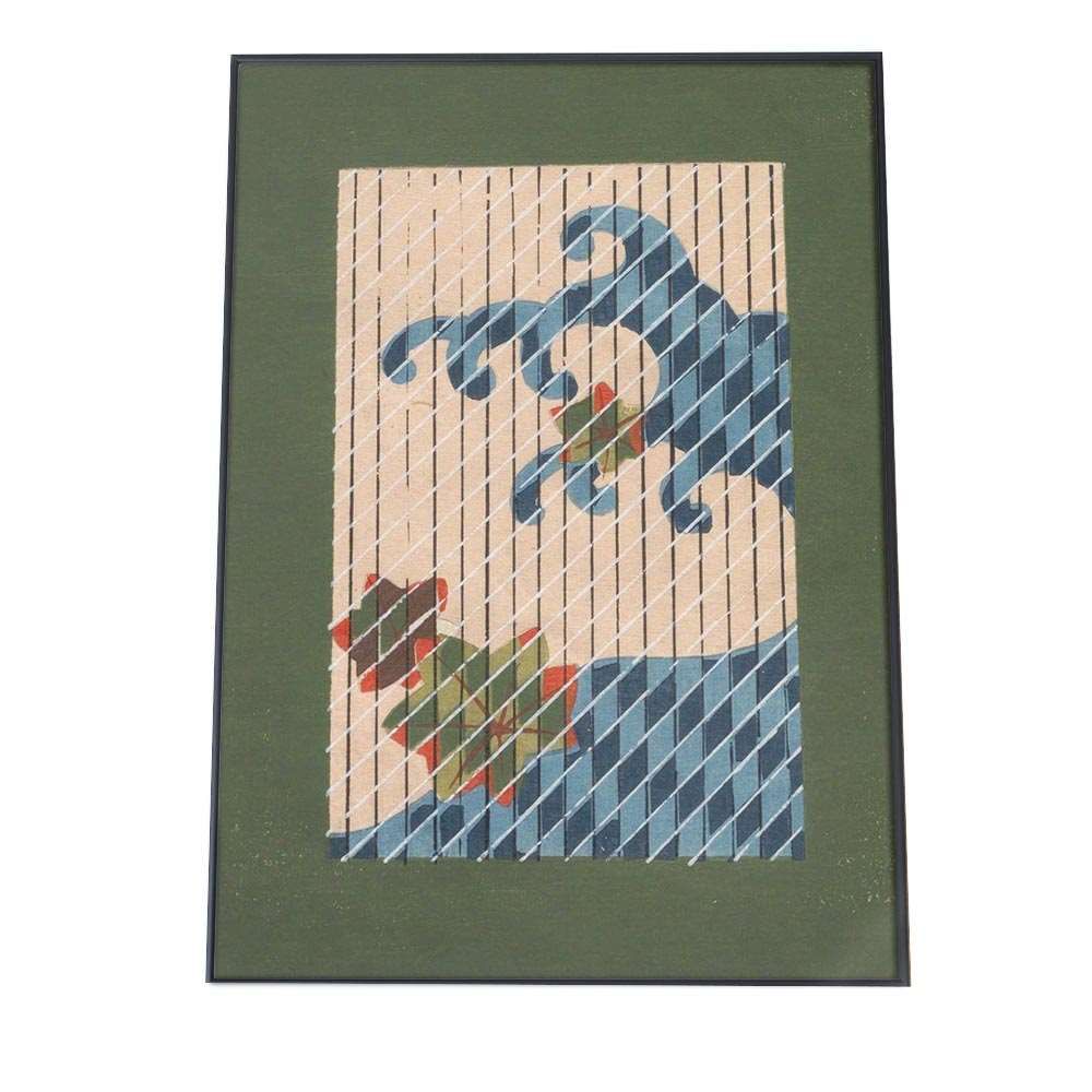 A 約84 x 119 cm bn poster 853 和風 レトロ ビンテージ風 クラシック アンティーク ノスタルジック ポスター 日本和柄 日本 伝統 旅館 古民家 和室 古典 大正ロマン 縦