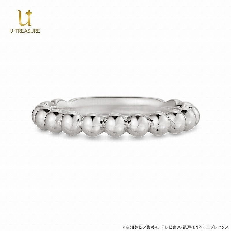 14号 TVアニメ 銀魂 銀の玉 リング 沖田 総悟 シルバー ユニセックス キャラ その他 A