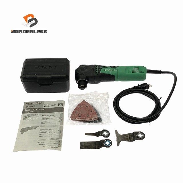 品 HITACHI 日立工機 マルチツール CV 350 V サンドペーパー 刃付属 コード式 カットソー マルチパワーツール 切削 切断119688