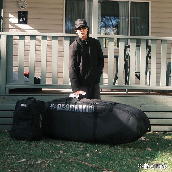 デスティネーション サーフボードケース USA ROLLER COFFIN 9 0 トラベル用 ボードケース 3～4本収納 サーフィン ロングボード用 ウェットスーツ サーフボードケース 