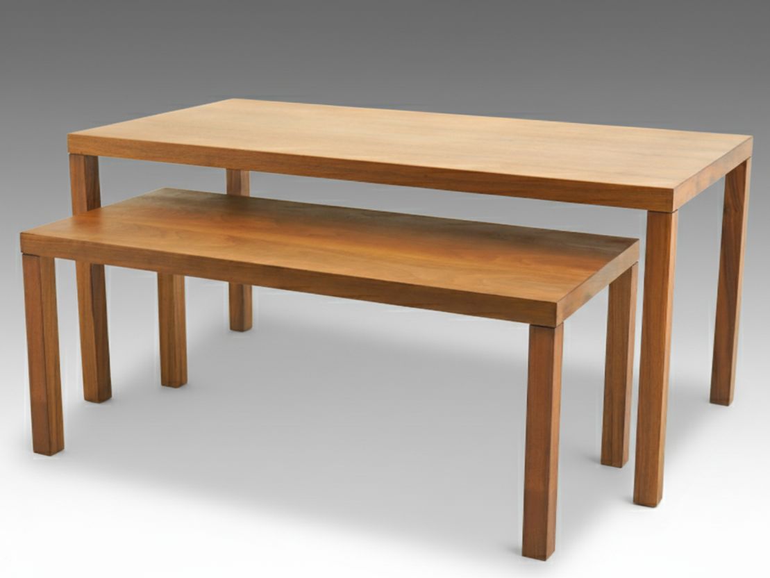 ACTUS】アクタス センターテーブル 大・小2点セット ウォールナット