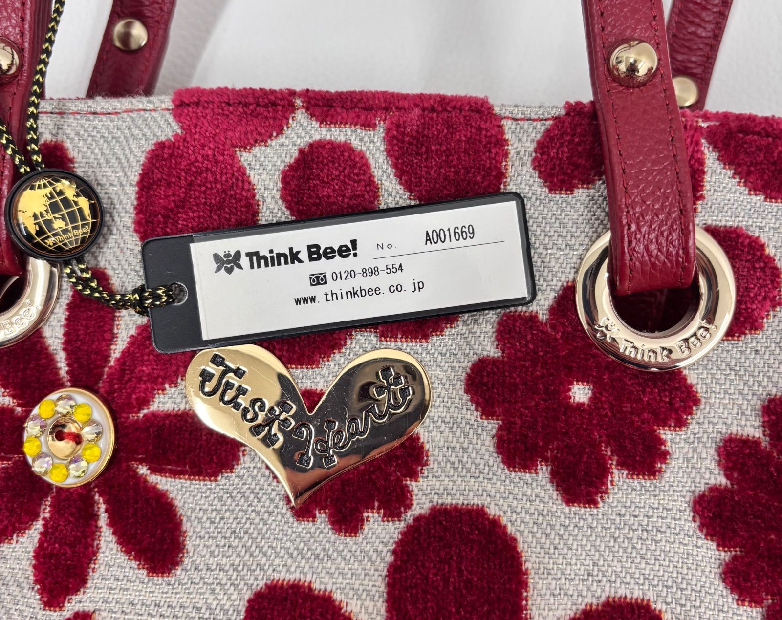 Think Bee! シンクビー マーガレットルージュ トートバッグ - メルカリ